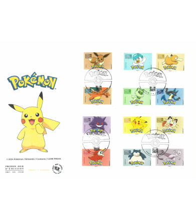 CARNET TIMBRES "POKEMON"