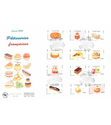 CARNET PÂTISSERIES FRANCAISES