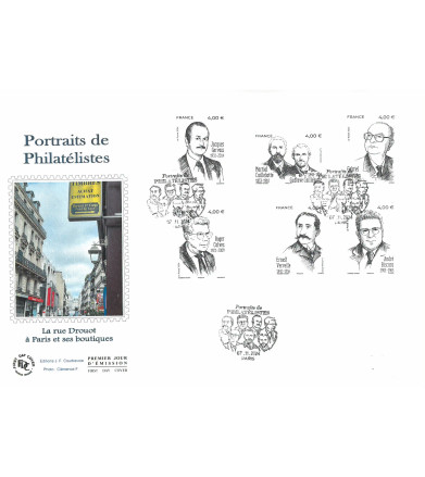 PORTRAITS DE PHILATELISTES