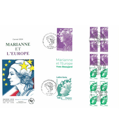 CARNET MARIANNE ET L'EUROPE...